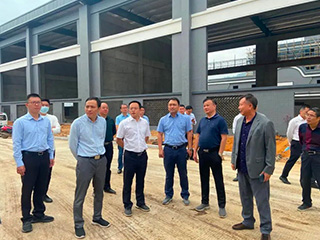 建甌市委書(shū)記周靖、市長(cháng)吳偉帶隊到雙龍戲珠白酒擴建項目現場(chǎng)開(kāi)展調研活動(dòng)